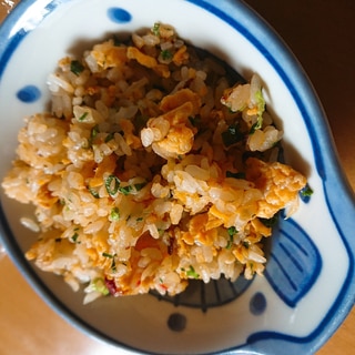 炒飯の素でシンプル☆卵焼き飯